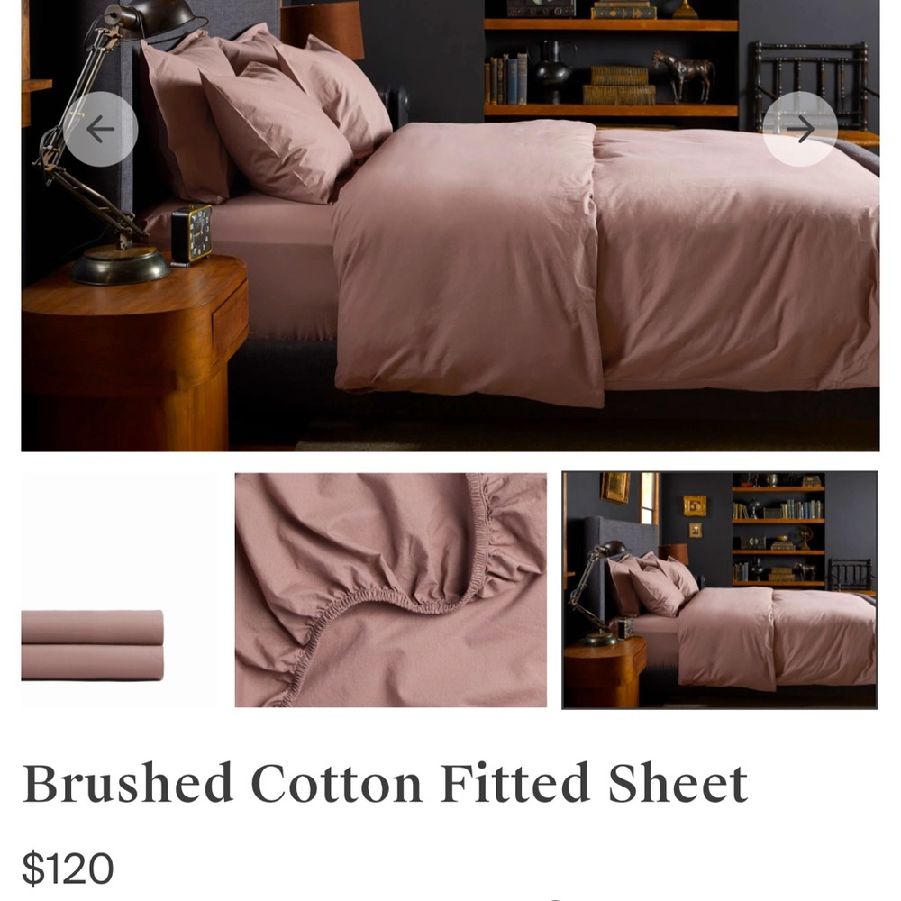 Parachute Home Clover Brushed Cotton Sheet Set - Picture 3 of 14